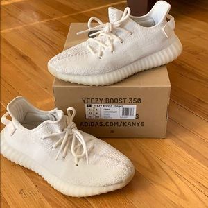 TRIPPLE WHITE YEEZEY BOOST 350 men’s size 8.5